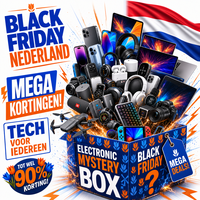 COSMOVA Caja Misteriosa Electrónica Especial de Black Friday, Regalo de Alto Valor, 1-3 Artículos Aleatorios: Gadgets, Smartphone, Tablet, Reloj, Auriculares VR