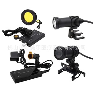 Lámpara Frontal LED Dental Portátil con Lente de Aumento de 5W, Funciona con Batería, Enfoque Ajustable, Luz Quirúrgica Dental Cálida y Fría de 5W - Product Image 2