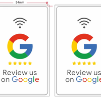 Carte de visite professionnelle Google NFC sans contact en PVC avec puce 13,56 MHz, étanche, support personnalisé pour avis sur les réseaux sociaux