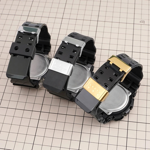 สายนาฬิกา PU สำหรับนาฬิกา <span class=keywords><strong>casio</strong></span> <span class=keywords><strong>GA</strong></span>-100/<span class=keywords><strong>400</strong></span>/GD120 พร้อมห่วงเหล็ก ขายตรงจากโรงงาน - Product Image 6