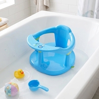 Siège de bain pour bébé nouveau-né multifonction antidérapant en forme d'anneau en plastique Wanze