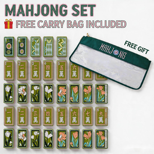 ชุ<span class=keywords><strong>ด</strong></span>ไพ่นกกระจอกอะคริลิคแบบพกพาคุณภาพพรีเมียมสไตล์อเมริกัน <span class=keywords><strong>ส</strong></span>ำหรับ 4 ผู้เล่น พร้อมกระเป๋าฟรี  <span class=keywords><strong>ส</strong></span>องแบบให้เลือก - Product Image 1