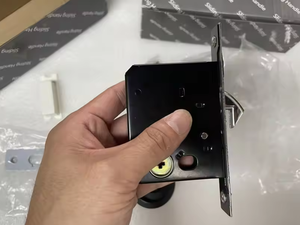 D40 Zinc Alloy Home Interior <strong>Door</strong> Black Handle - Product Image 5