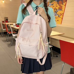 Mochila transfronteriza 2026 nueva, fresca, de verano, ligera, de gran capacidad, estilo coreano, a la moda, transpirable, a cuadros, versátil - Product Image 3