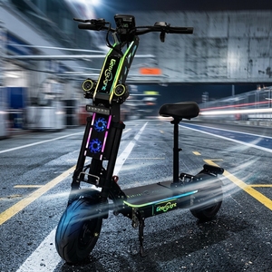 Scooter Eléctrico para Adultos de 72V, 90-120 km/h, 60-70 mph, 10000w, 15000w, Largo Alcance, Batería de Litio de 40Ah, 50Ah, 80Ah, 100Ah, 100 km/h - Product Image 1