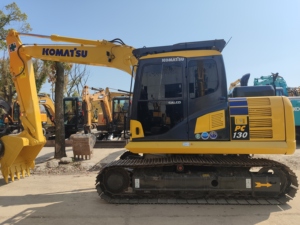 Used KomatsuPC130 Excavator 13Ton Hydraulic Crawler Digger Original Japan Caterpillar Good Condition Low Hours <b>Cheap</b> Price - Product Image 2
