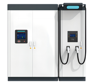 Accumulo di energia solare dc caricatore veloce ev auto 40-180kw ocpp commerciale piano montato stazione di ricarica per solare per ev - Product Image 1