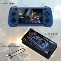 Nouvelle mini console de jeu vidéo portable rétro nostalgique PSP Arcade G28 avec mémoire de 64 go connectivité Wi-Fi et sortie TV