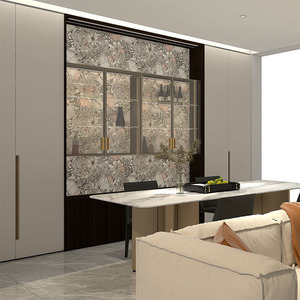 Meubles de salon écologiques Ensemble de meubles pour verres à vin <span class=keywords><strong>Bois</strong></span> <span class=keywords><strong>OSB</strong></span> Armoire à vin moderne - Product Image 4