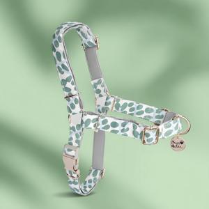 Arnés para Perro Talla S, Elegante, Lujoso, Duradero, Transpirable, de Algodón, Anti-Tirones, con Diseño Personalizado y Estampado Exclusivo, Accesorio para Mascotas - Product Image 1