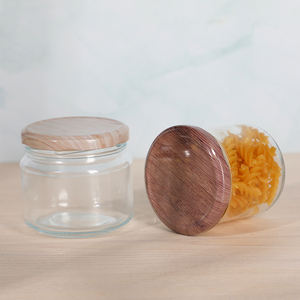 Clear Honey Sauce Jam Paquete de alimentos enlatados <span class=keywords><strong>Taper</strong></span> vacío 250ml 350ml Tarro de caviar de vidrio con tapa de rosca - Product Image 4