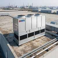 Condenseur évaporatif HTFN-2800 efficace de 2800KW pour la réfrigération de rejet de chaleur et l'équipement d'échange thermique