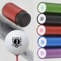 Tampon encreur souple personnalisé avec logo, mini, léger, pour marquer les balles de golf
