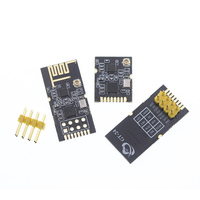 Module de transmission de données sans fil 2,4 GHz NRF24L01+PA+LNA, transmission numérique de qualité industrielle, distance de 1100 m, GT24
