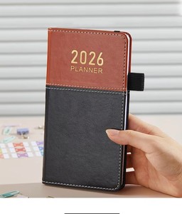 <span class=keywords><strong>Calendario</strong></span>/Taccuino Tascabile 2026 Giornaliero Settimanale Mensile Mini 3.8x7" Piccolo Formato Adatto per Borsetta da Donna 140 Pagine Rilegatura a Punto Metallico Regalo - Product Image 4