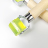 Outils de réparation de pneus de voiture de qualité DIY, support personnalisé OEM & ODM, rouleau de couture manuel en silicone avec manche en bois