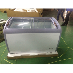 Vitrina Exhibidora de Helados en Oferta con Puertas Corredizas de Vidrio, Temperatura Única y Descongelación Manual - Product Image 4