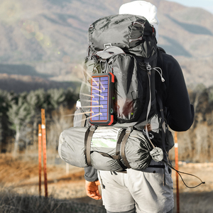 PN-W12 blavor 20000mAh USB không thấm nước di động năng lượng mặt trời sạc điện trạm với đôi đầu ra USB và Li-polymer pin - Product Image 5