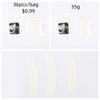 36 Pièces Adhésif Capillaire Ultra Fort Sans Brillance, Ruban Imperméable pour Prothèse Capillaire, Perruque en Dentelle, Patch Capillaire