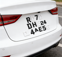 Oferta Especial: Emblema 3D Personalizado para Coche, Letras del Alfabeto para Tuning/Decoración DIY, Texto Personalizado, Pedido al por Mayor