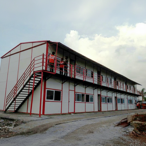 Maison préfabriquée Panneau sandwich K <span class=keywords><strong>Prix</strong></span> de la maison <span class=keywords><strong>Bâtiment</strong></span> de <span class=keywords><strong>construction</strong></span> Logement préfabriqué Personnel de travail préfabriqué Maison de type K - Product Image 1