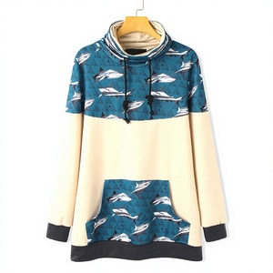 Sweat-shirt en molleton à col rond pour femme Carewear Sports, mélange polyester/coton, anti-rétrécissement, séchage rapide, tissu 300g, personnalisable - Product Image 1