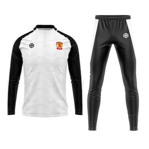 Tuta da Allenamento a Maniche Lunghe di Squadra di Calcio Slim Fit Casual da Uomo con Giacca e Pantaloni - Product Image 5