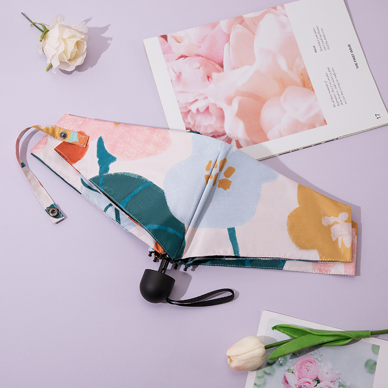 50 parapluies de poche - qunfang - coffret cadeau