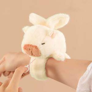 ของเล่น capybara ผ้านิ่มน่ารักสำหรับ capybara ผ้ากำมะหยี่มือตบมือรูปสัตว์ - Product Image 2