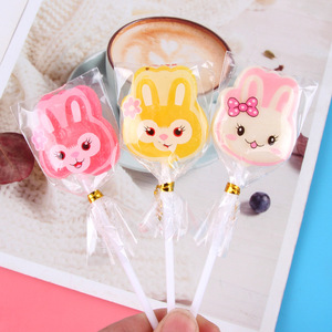 Venta al <span class=keywords><strong>por</strong></span> <span class=keywords><strong>Mayor</strong></span> de 30 Piruletas de Conejito de 15g |   Caramelos con Sabor Afrutado y Recubrimiento Creativo |   Dulces para Niños, Recuerdos para Fiestas de Cumpleaños - Product Image 3