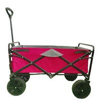 Portable 4 roues jardin parc utilitaire enfants Wagon acier inoxydable aluminium pliable Camping poussette plage chariot chariot extérieur
