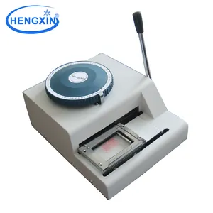 HD-52 Maken Reliëf 52 Karakter Leger Dog Tag Handmatige Embossing Machine Voor 4*5Mm Dog Tag