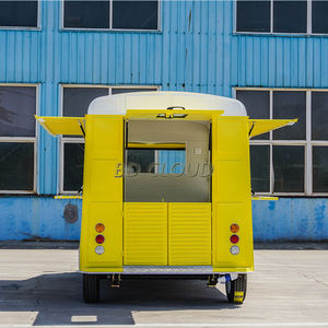 Nuevo Tipo de furgoneta de café de <span class=keywords><strong>venta</strong></span> callejera, carrito de catering, hamburguesas, patatas fritas, helado, autobús, camión de comida móvil - Product Image 4