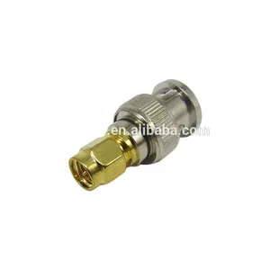 Groothandel sma male connector bnc-Hoge Kwaliteit Full Messing Rf Coaxiale Straight Sma Naar Bnc Male Connector