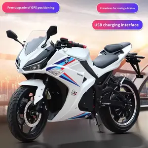 Nouvelle petite moto électrique Ninja, voiture de sport, scooter à batterie, Horizon 72V Pit Bike Big S Model V6, <span class=keywords><strong>immatriculation</strong></span> possible - Product Image 6