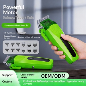 Kit Profesional de Cortadora de <span class=keywords><strong>Pelo</strong></span> Recargable de Alto Rendimiento con 120 Minutos de Autonomía, Máquina de Afeitar y Recortar Tipo-C <span class=keywords><strong>para</strong></span> Hombres - Product Image 5