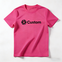 Vêtements de travail et sportifs personnalisés en polyester tricoté 100 % à motif œil-de-perdrix, imprimés sérigraphiés, séchage rapide, respirants, avec logo personnalisé, directement de l'usine