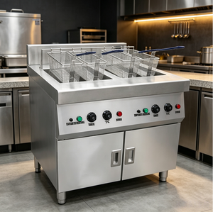 Freidora Eléctrica Comercial Versátil para Múltiples Tipos de <span class=keywords><strong>Pollo</strong></span>, Papas Fritas y Otros Bocadillos - Product Image 1