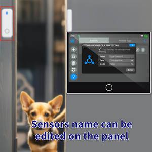 Tuya ứng dụng Wifi 4G nhà an ninh Hệ thống báo động đầy đủ màn hình cảm ứng ABS Alexa Google nhà tương thích nhà thông minh hệ thống an ninh - Product Image 5