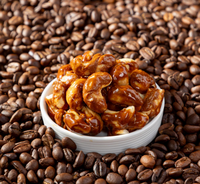 Kacang Mete Panggang Rasa Kopi Rendah Gula Protein Nabati Camilan Kacang Sehat