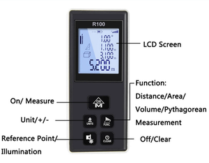 <span class=keywords><strong>100m</strong></span> <span class=keywords><strong>telemetre</strong></span> <span class=keywords><strong>laser</strong></span> de mesure de distance instrument Dalmierz laserowy - Product Image 1