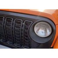 Pare-chocs avant LUMA en ABS pour Jeep Wrangler JK, mise à niveau vers la calandre JL 2024, accessoires 4x4, calandre 2007-2017 Sahara Rubicon
