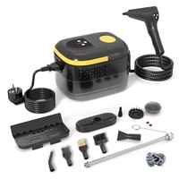 Nettoyeur Vapeur Électrique Portable 2500W Haute Température 3 bars, Réservoir d'Eau 1400ml, Dégraissant, Vente Chaude