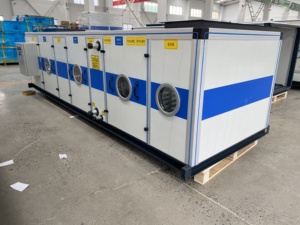 Unité de Traitement d'Air Modulaire (UTA) avec Roue de Récupération de Chaleur, Bobine de Refroidissement et de Chauffage, Système CVC Industriel pour Centrale de Conditionnement d'Ambiance Salle Blanche - Product Image 6
