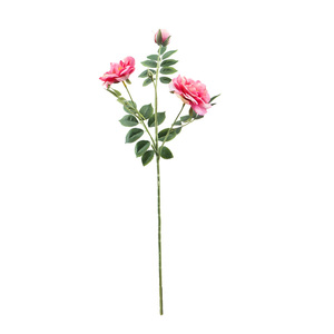 Tizen in seta artificiale rosa fiore Bouquet di san valentino decorazione fiori Bouquet da sposa decorazione per matrimonio - Product Image 1