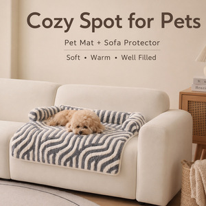 Housse de <span class=keywords><strong>canapé</strong></span> <span class=keywords><strong>anti</strong></span>-rayures pour animaux de compagnie, lavable, antidérapante, <span class=keywords><strong>protection</strong></span> de meubles pour chats et chiens - Product Image 1