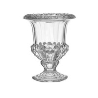 Vente en gros, vase à fleurs en verre gaufré, centre de table pour banquet de mariage, décoration, petit gobelet en cristal transparent, porte-fleurs