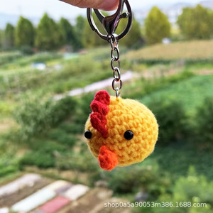 Crochet Fox <strong>Frog</strong> Toys <strong>Knitted</strong> Plant Fruit Vegetable Flower Animal Cartoon Plush Toys Thread Hook Doll Pendant Handmade Ornament - Product Image 4
