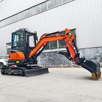 ELORRY-Mini pelleteuse EL18, 0, 045 m3, petite chenille, mini pour moteur de pelle Caterpillar