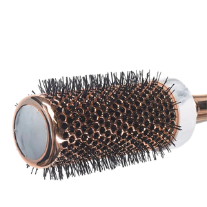 Brosse à cheveux ronde professionnelle pour le séchage au sèche-cheveux, brosse volumisante à baril rond, brosses de coiffage, peigne - Product Image 5